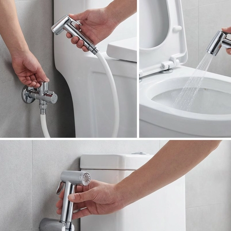 bidet shower toilet