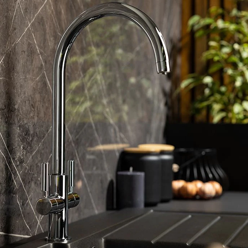 copper kitchen faucet