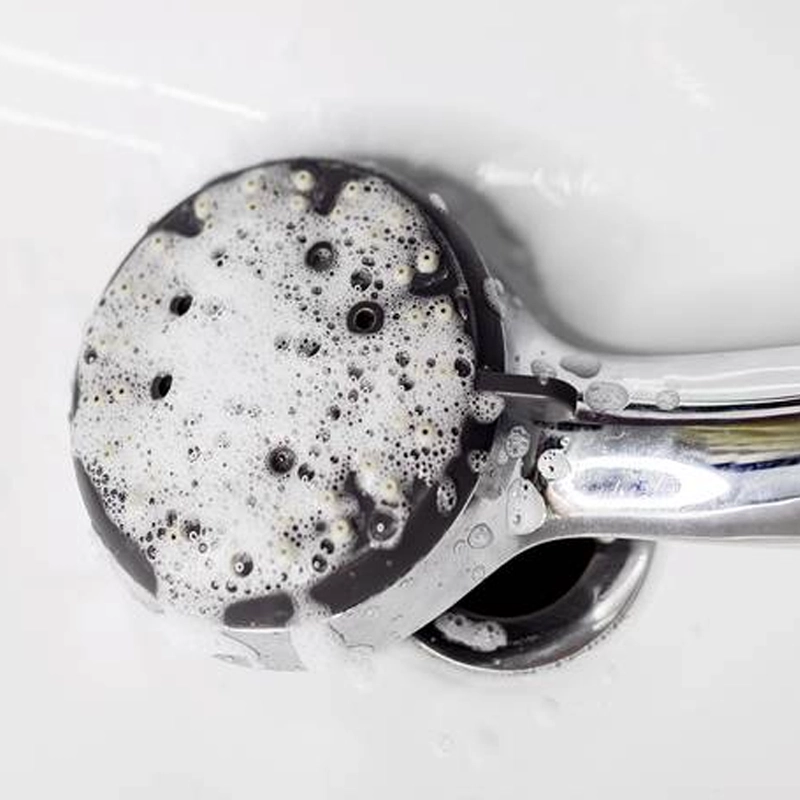 matte black shower head