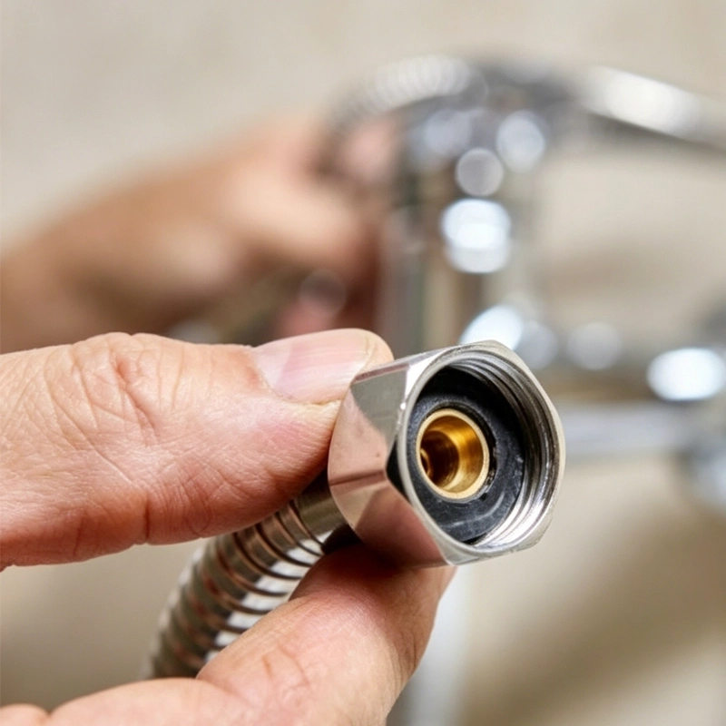 shower hose attachment