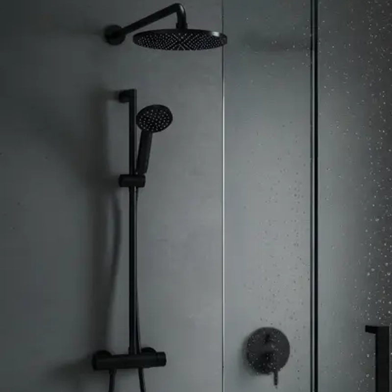 stainless steel shower rod