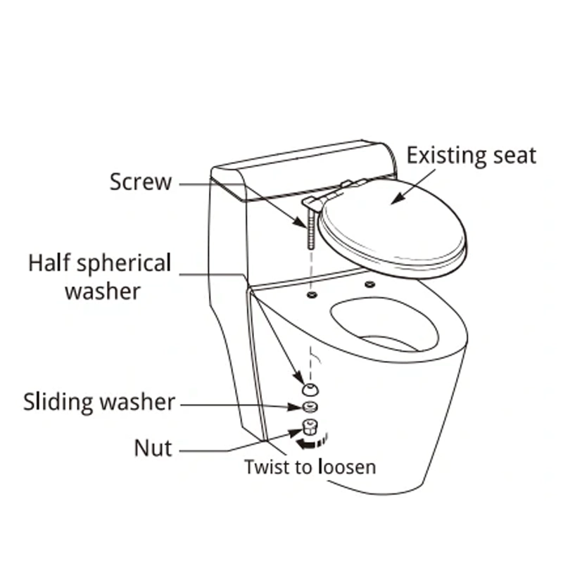 toilet seat replacement