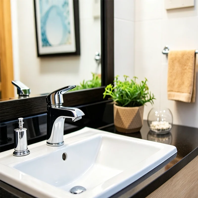 bathroom sink taps
