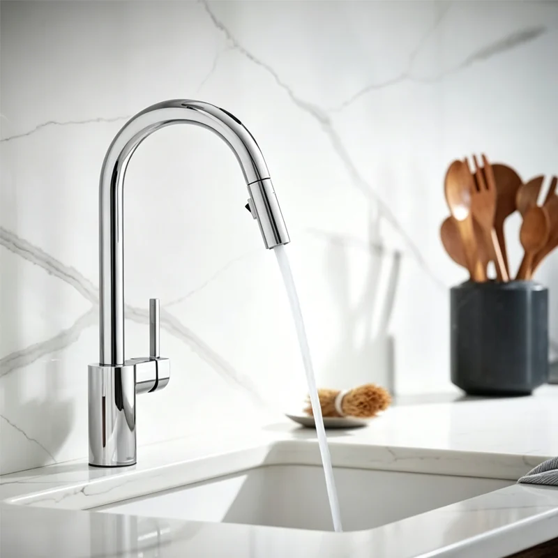 matte black kitchen faucet