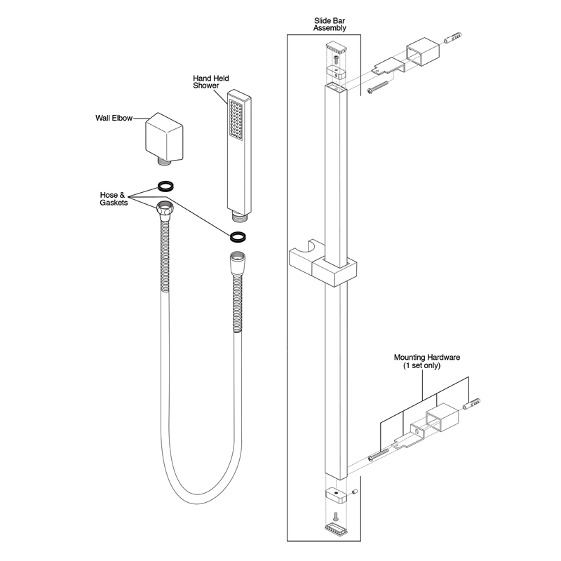 shower riser