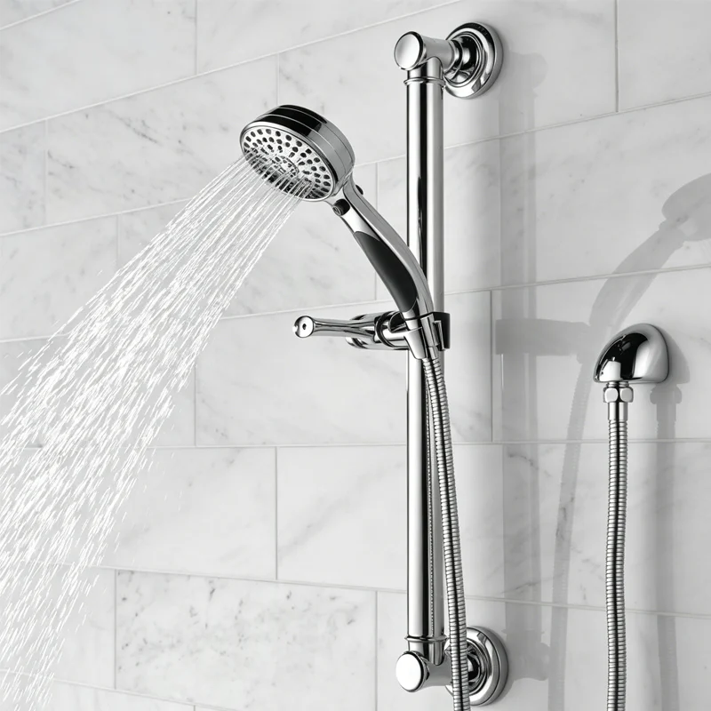 shower slide bar