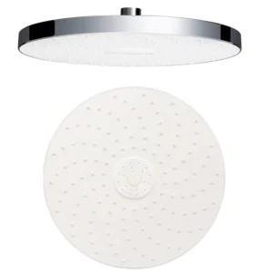 Large Round Shower Head 11-Inch Polished Nickel Design